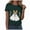 Dark Green, variant on TOWED22 Halloween Shirts for Women Cute Ghost Graphic Tees Fall Crewneck Short Sleeve Costumes Autumn Party Graphic T-Shirt(Navy,L)