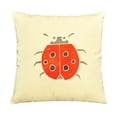 thumbnail image 1 of Cartoon Ladybug Printed Cotton Decorative Pillows Cover Cushion Case VPLC_03, 1 of 1