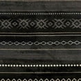 thumbnail image 3 of Mark&Day Area Rugs, 2x8 Creston Rustic Black Runner Area Rug, Black Beige Carpet for Hallway, Kitchen, Bedroom or Living Room (2'2" x 7'7" Runner), 3 of 5