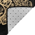 thumbnail image 2 of DouZhe Maya Tribal Style Ornament Pattern Area Rugs Non-Slip Machine Washable Floor Mat, Style Carpet Doormat, 63x48 inches, 2 of 6
