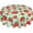 Strawberry1, variant on Pineapple Tablecloth Round 60 Inch Table Cloth Cover Mat Holiday Party Decoration for Dining Room Home Kitchen Picnic