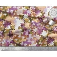 thumbnail image 3 of Soimoi Polyester Crepe Fabric Two Tone Camouflage Printed Fabric 1 Yard 52 Inch Wide, 3 of 3