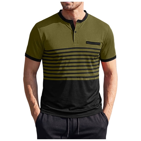 Akiihool Men's Tall T Shirts Men's T Shirt Short Sleeve Cotton Blend T-Shirts Crew Neck Casual Summer Basic Tee Shirts AG,L