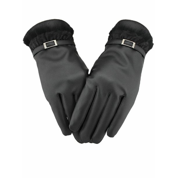 LisenraIn Women Ladies Winter Warm Gloves Touch Screen Windproof