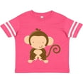 thumbnail image 3 of Inktastic Happy Monkey Boys or Girls Toddler T-Shirt, 3 of 5