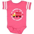 thumbnail image 3 of Inktastic Grandma Loves Me Valentine Truck Kids Boys or Girls Baby Bodysuit, 3 of 5