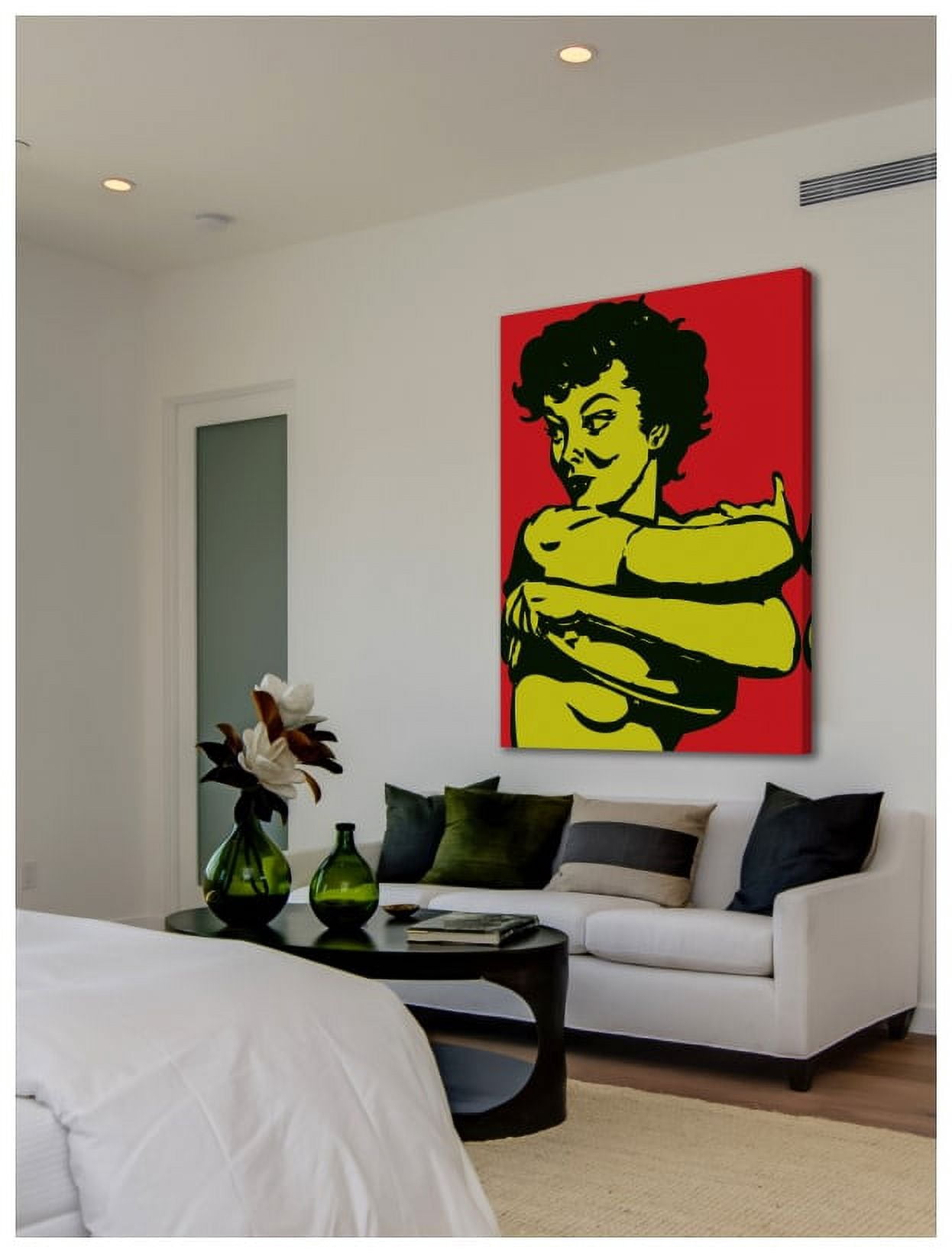 Marmont Hill "Girl 2" Print on Canvas