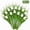 White, variant on Fake Tulips, 20Pcs Tulips Artificial Flowers, 13 Inch PU Faux Tulips Stems for Dining Table Kitchen Island Home Wedding Office Decoration (White)