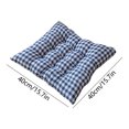 thumbnail image 3 of Plaid Thickened Chair Cushion, Washable Checkered Seat Pad for Dining Chair, Kitchen, Home Office, Bench and Everyday Indoor Seating, 3 of 6