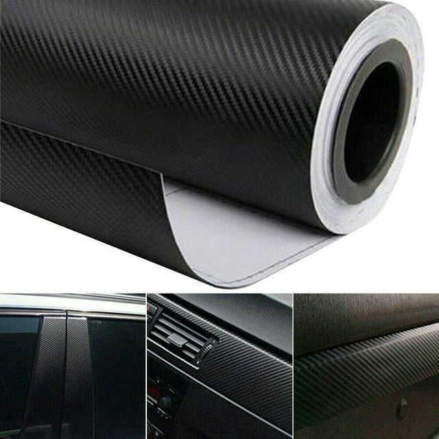 Lefu 3D Carbon Fiber Car Vinyl Foil Film Wrap Roll Sticker Decal Interior Accessories