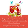 thumbnail image 4 of Battat – Musical Barn - Farm Animal Toys – 10pc Toy Farm Set for Kids, Toddlers – Toy Barn & Farm Animals – Music & Animal Sounds – Pretend Pl, 4 of 5