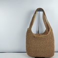 thumbnail image 5 of ibiyuan Purses For Women Crossbody Bag Solid Color Handwoven Large Capacity Beach Shoulder Tote Bag Lightweight Daily Carryall Mom Birthday Gifts, 5 of 5