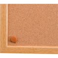 thumbnail image 2 of Floortex Viztex Liège Tableau d'Affichage, 36 "x 24", Cadre Effet Chêne, FCVCBB3624W, 2 of 2