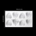 thumbnail image 6 of EUDIDV Baking Biscuit Molds Reusable Non-stick Easy Release Heart Shaped Molds Tray Biscuit Mold Shape, 6 of 6