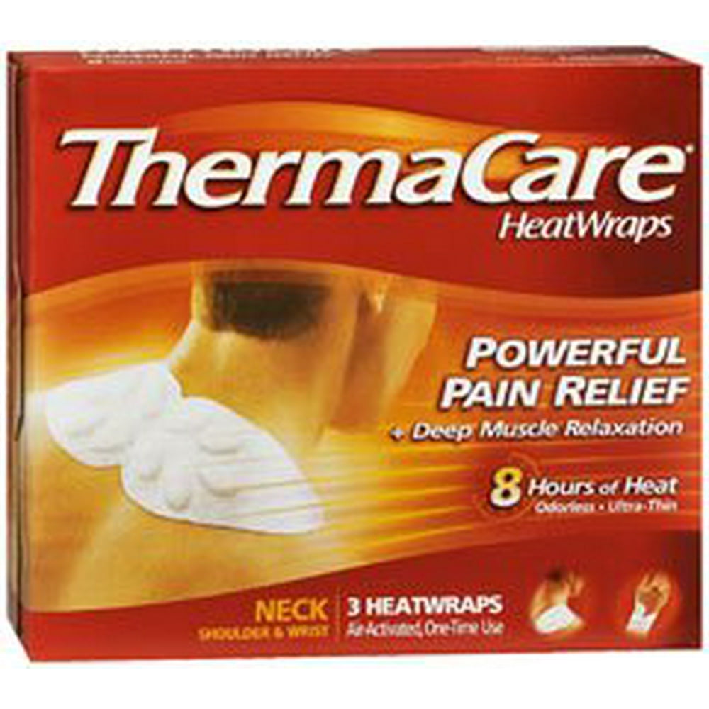 ThermaCare Heat Wrap Chemical Activation Neck / Shoulder Arm