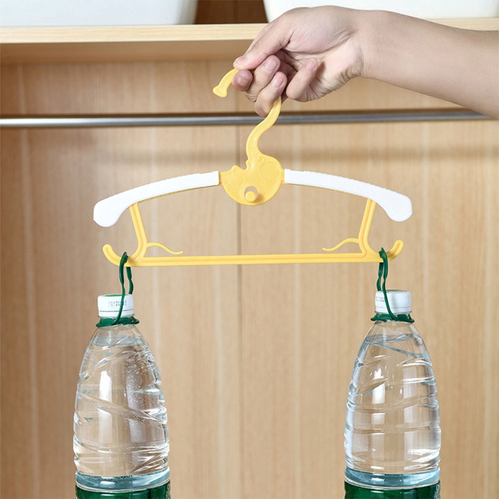 OUNONA  20 Pcs Newborn Infant Telescopic Hanger Firm Support Non-skid Material Child