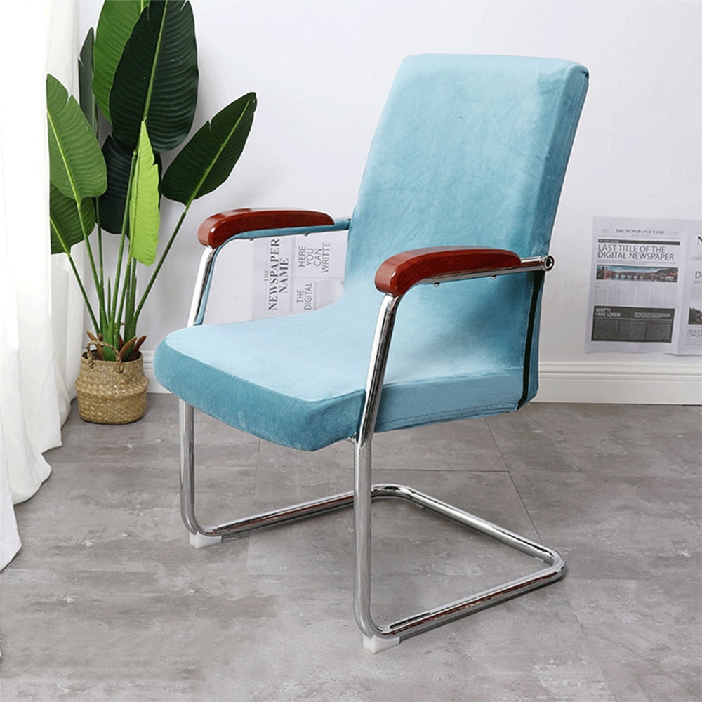 Velvet Elastic Office Rotating Chair Seat Cover Computer Chair
