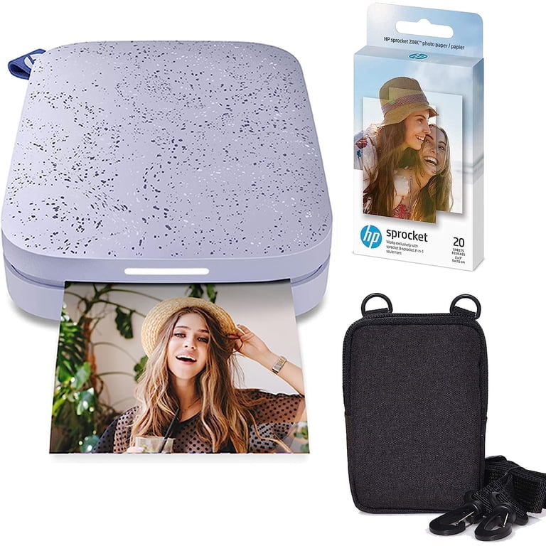 HP Sprocket Portable 2x3 Photo Printer, Lilac photo 1
