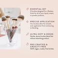 thumbnail image 3 of Juego de brochas de maquillaje BK BEAUTY ESSENTIALS SET DE BROCHAS FACIALES (4 UNIDADES), 3 of 7