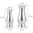thumbnail image 2 of Luxury Large Iron Centrepiece Flower Vase Home Decor Wedding(Silver L), 2 of 7