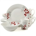 thumbnail image 2 of GB Scarlet Leaves 12 Piece Dinnerware Set, 2 of 3
