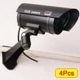 thumbnail image 2 of 2x 4X exterior simulado falso LED intermitente cámara de seguridad CCTV vigilancia, 2 of 8