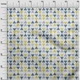 thumbnail image 2 of oneOone Viscose Chiffon Fabric Triangle Ikat Decor Fabric Printed BTY 42 Inch Wide, 2 of 4