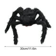 thumbnail image 3 of Uutvmp Halloween Large Haunted House Castle Decoration, Realistic Spider Decorations, Posable Furry Spider Black Giant Scary Fuzzy Spiders Indoor and Outdoor Yard Decor Party Favor Prop, 3 of 4