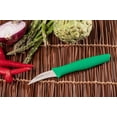 thumbnail image 3 of ARCOS 4 inch Paring Knife Set of 2 in Stainless Steel. Green Kitchen Knives for Peeling Fruits and Vegetables, 3 of 7