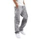 thumbnail image 1 of Pantalones cargo informales para hombre - Diseño deportivo con color en la cintura - Poliéster - Liso - Diario/Deportivo - Tallas EE. UU./Reino Unido/UE, 1 of 4