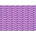 thumbnail image 1 of Ahgly Company Machine Washable Indoor Rectangle Transitional Bright Lilac Purple Area Rugs, 7' x 10', 1 of 7