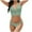 Olive Green, variant on WREESH Womens Two Piece Swimsuit Fashion Solid Padded Push Up Bikini Sets Swimwear Beachwear Bathing Suit Sky Blue