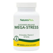 Nature's Plus Mega Stress Complex Time Release 60 Sustained Release Tablet