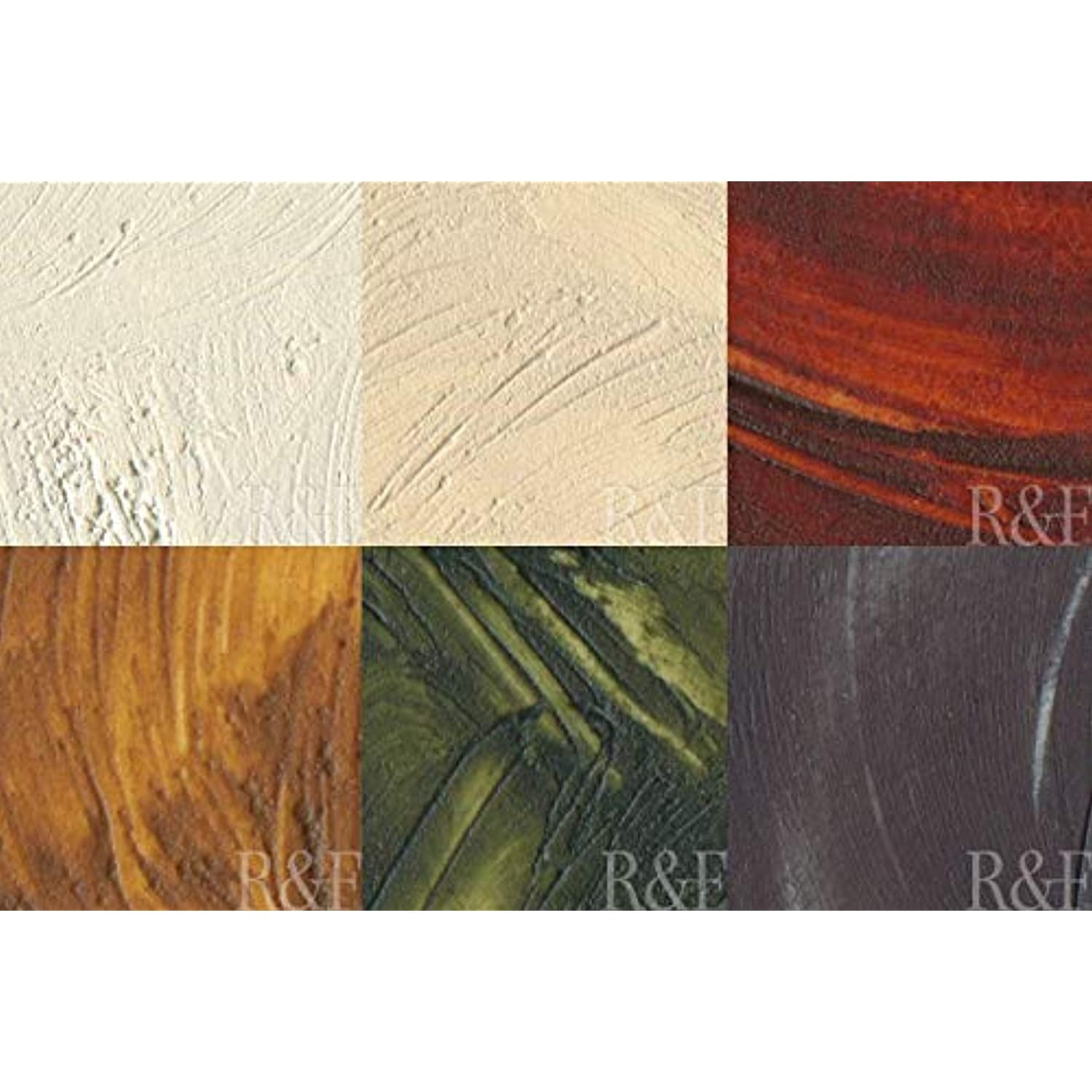 R&F Handmade Paints Pigment Stick Set, 6-Colors, Earth Tones