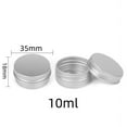 thumbnail image 7 of Cosmetic Sealed Aluminum Container Mini Balm Nail Art Cosmetic Cream Make Up Pot Lip Jar Sealed Aluminum Container, 7 of 7