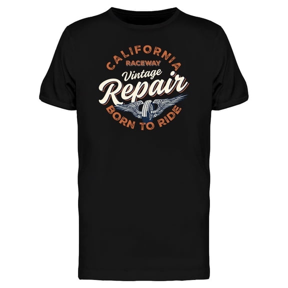 California Raceway Vintage Tee Men's -Image by Shutterstock