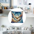 thumbnail image 3 of smile hands sky clouds Linen toss pillowcase decoration pillowcase gifting preferred 18x18 inch cushion cover 2 sets sofa pillowcase sofa bedroom living room car, 3 of 8