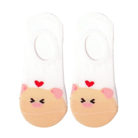 

EQWLJWE Women Shortcylinder Cartoons Towel Bottom Socks Lnvisible Ship Socks Socks Holiday Clearance
