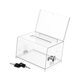 thumbnail image 1 of Caja de Recolección de Tarjetas de Presentación Caja de Sugerencias Recolección de Opinión Boleta Minimalista Transparente, 1 of 9