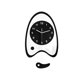 thumbnail image 4 of Reloj creativo silencioso para colgar, práctico, moderno, decorativo, resistente, para pared. 37 cm, 4 of 7