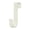 white, variant on 2 Pack Over Cabinet Door Hooks, No Drill Back of Door Hanging Hooks, Heavy Duty Carbon Steel Organizer Hooks for Kitchen, Bathroom Cabinet Storage