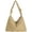Khaki, variant on Kukuzhu Quilted Tote Bag for Women, Soft Puffer Tote Bag Lightweight Trendy Designer Lozenge Cos Bag Handbags