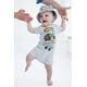 thumbnail image 2 of Conjunto para Bebés Niños Monster Jam: Mameluco y Sombrero Tipo Bucket Gris 24 Meses, 2 of 6