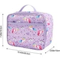 thumbnail image 2 of Jupsk Unicorn Insulated, Waterproof Inner Layer Polyester Reusable Lunch Bag, 2 of 7