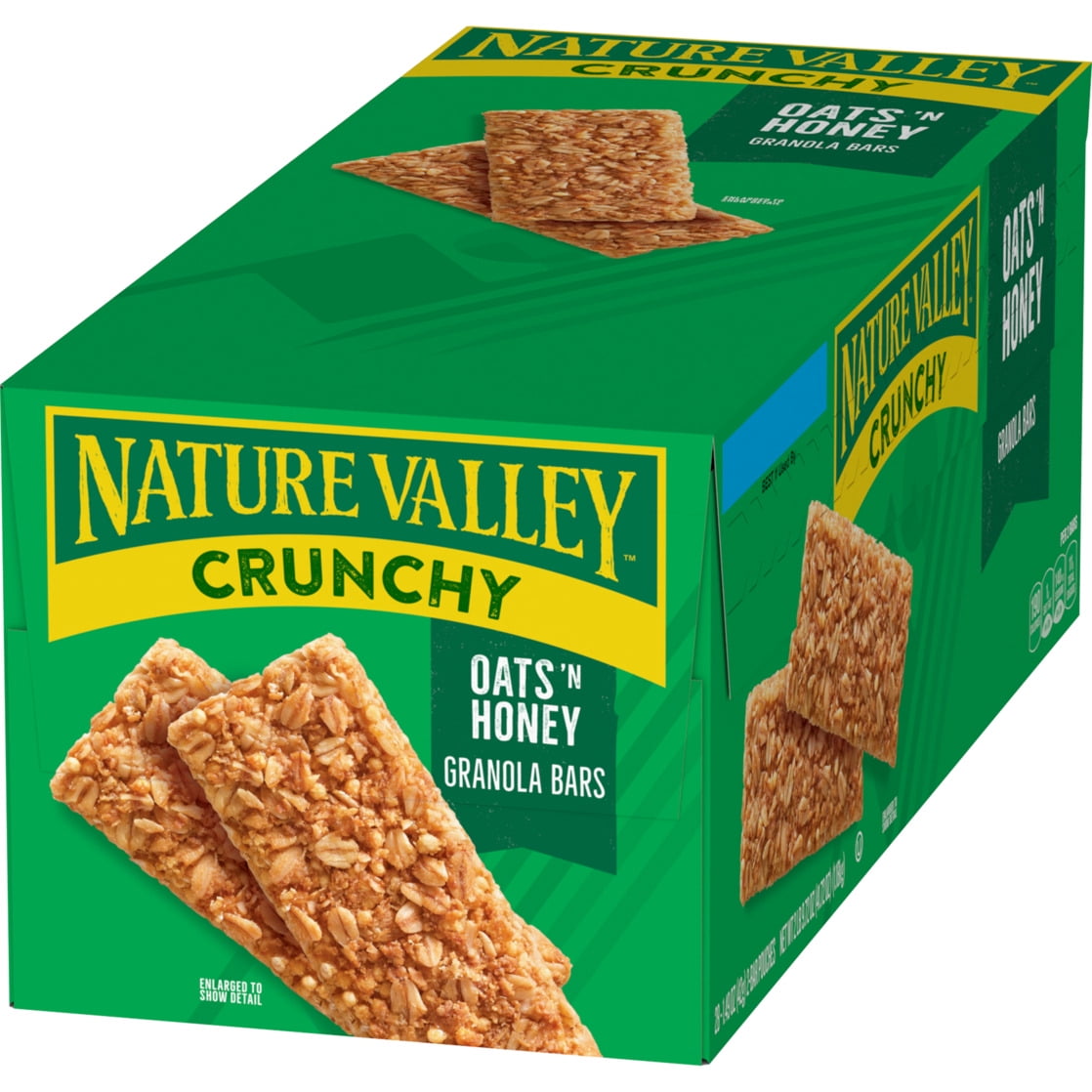 Nature Valley Crunchy Granola Bars, Oats 'n Honey, 56 Bars, 41.72 OZ (28 Pouches)