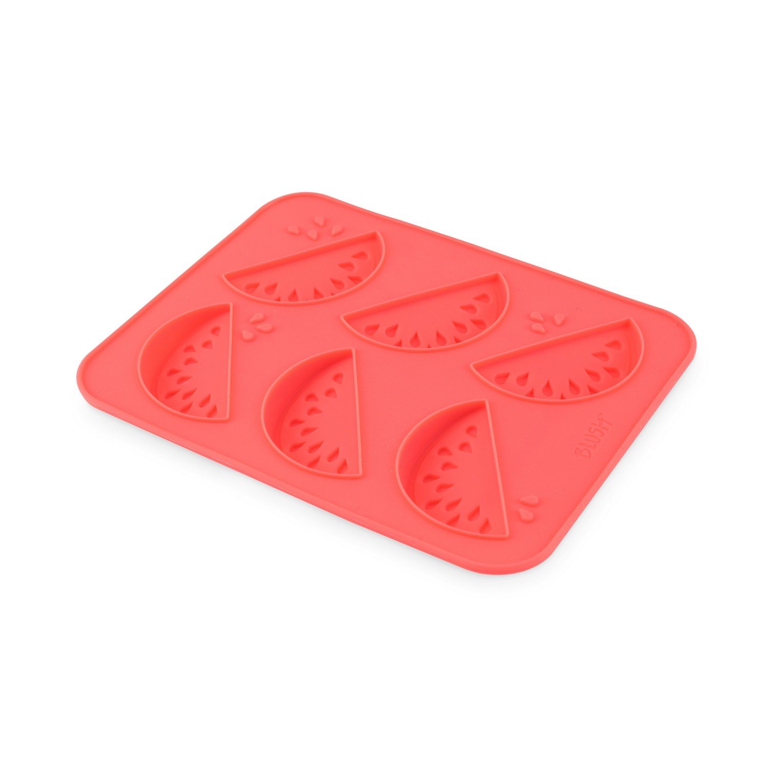 Cube Ice Cube Trays, Red Silicone Watermelon Funny Novelty Shaped Ice