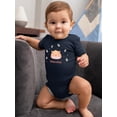 thumbnail image 2 of Cute Baby Hamster Face Bodysuit Infant -Image by Shutterstock,  18 Months, 2 of 4