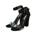thumbnail image 5 of Women Hologram Block Heel Sandal - Ankle Strap Chunky Heel - Open Toe Heel - GI85 By Cape Robbin, 5 of 5