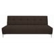 thumbnail image 3 of Sofa Cama Reclinable El Bazar Store New York Chocolate Futon 3 posiciones Sala Love Seat, 3 of 7