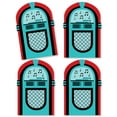 thumbnail image 2 of Big Dot of Happiness 50's Sock Hop - Jukebox Decorations DIY 1950s Rock N Roll Party Essentials - Set of 20, 2 of 5